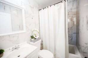 Hair dryer, toilet paper