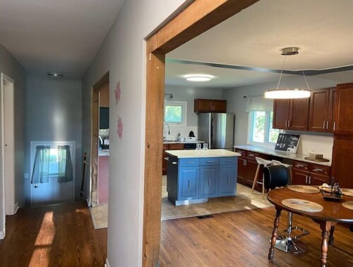 House on the bank of river