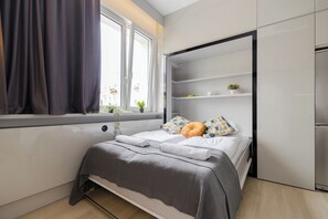 1 bedroom, blackout curtains, iron/ironing board, free WiFi - ShortStayPoland Kaliska B132 (Warsaw)