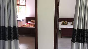 2 chambres, fer et planche Ă repasser, Wi-Fi, draps fournis