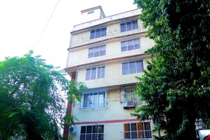 Façade de l’hébergement