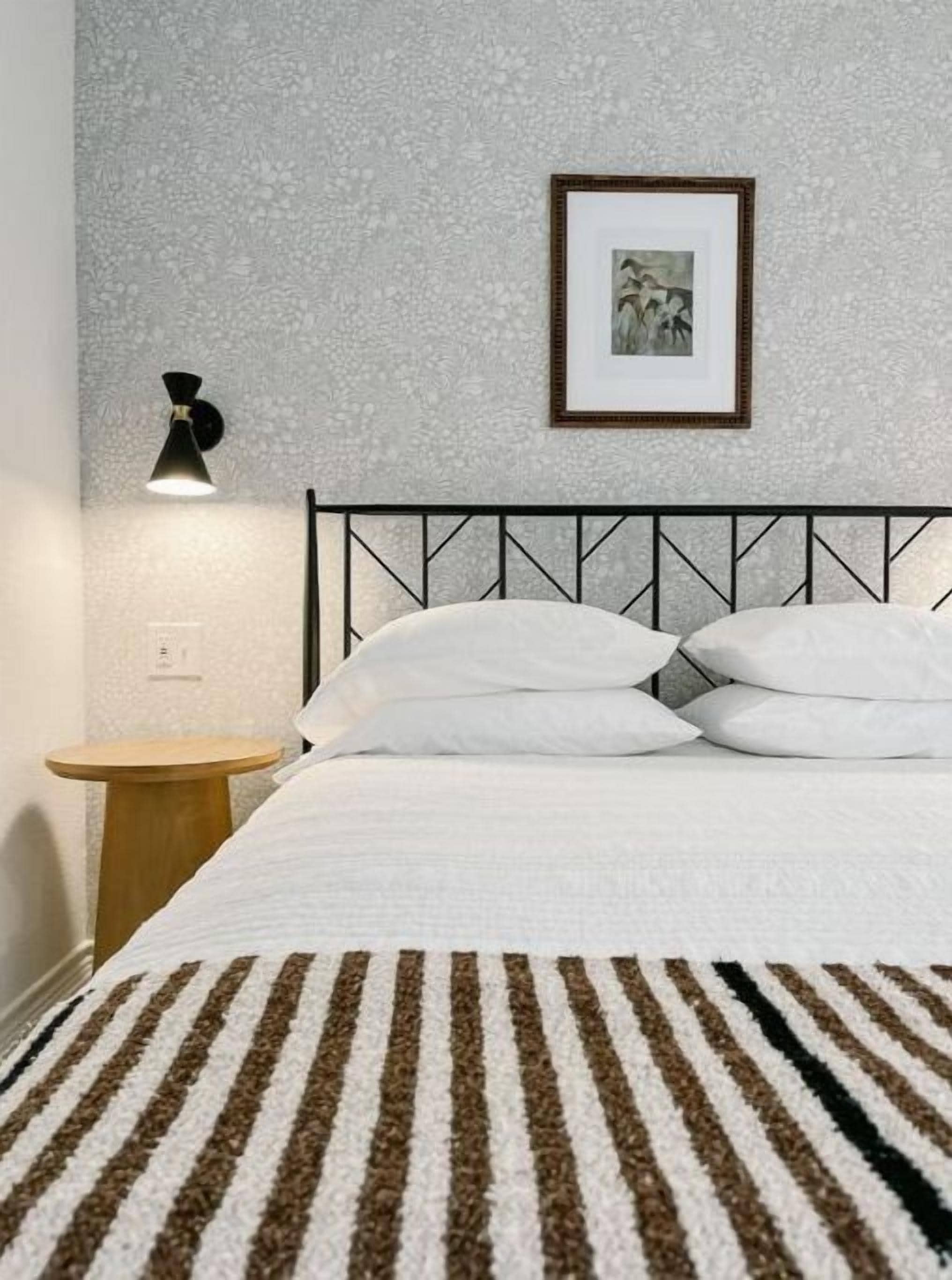 1 間睡房、熨斗/熨衫板、免費 Wi-Fi、床單