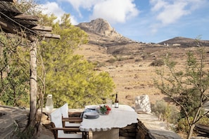 Morning Glory | View from room - Under the Linden Tree Tinos (Tinos)
