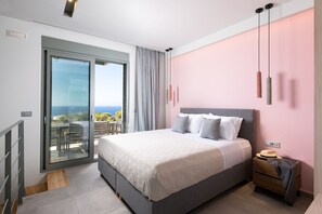 Duplex | Pillow-top beds, desk, laptop workspace, soundproofing - Heliades Residence (Chania)