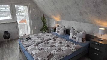 2 bedrooms, free WiFi, bed sheets