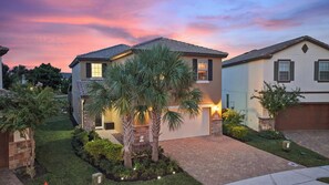 Front of property - evening/night