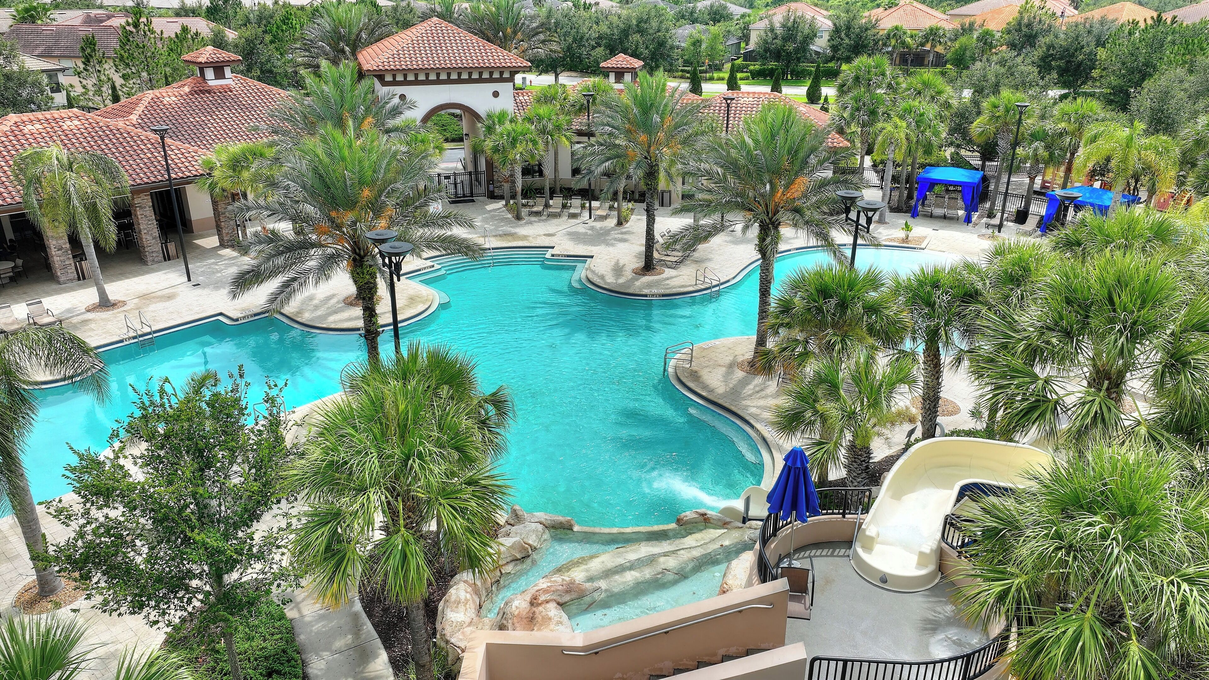 室外泳池、暖水池；躺椅