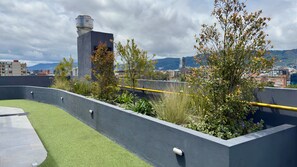 Stadsuitzicht vanuit accommodatie