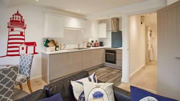 Apartamento | 2 quartos, quartos à prova de som, acesso à internet de alta velocidade