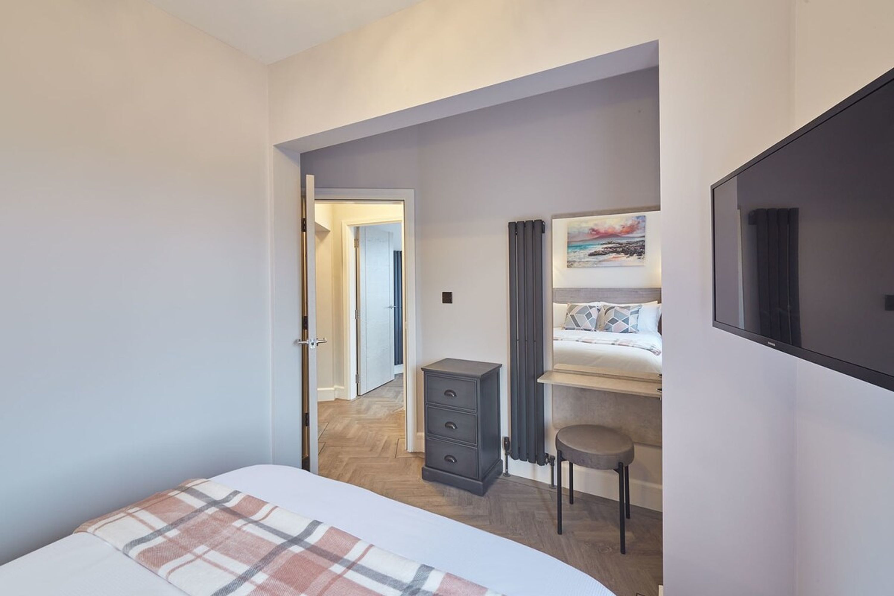 公寓 | 2 間臥室、書桌、隔音、網路服務