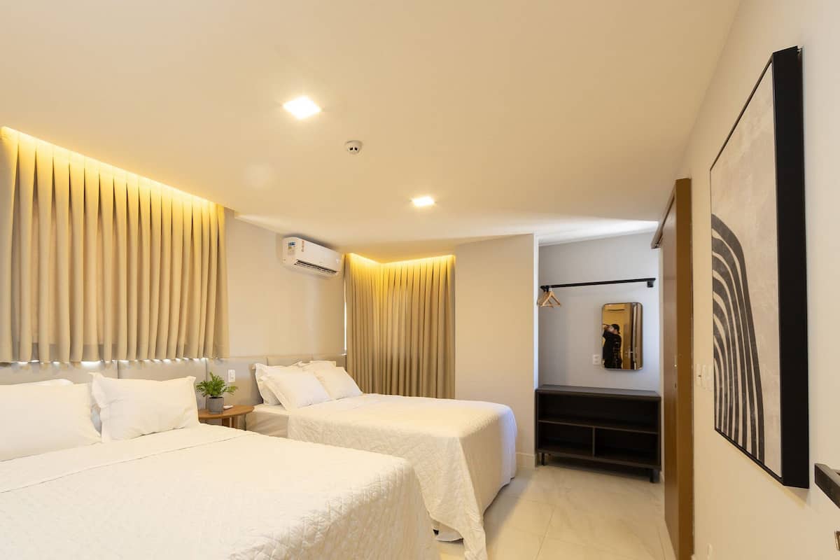 Superior Apartment | Minibar, blackout curtains, iron/ironing board, free WiFi