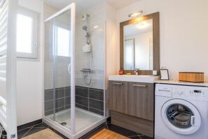 Dusche, Handtücher