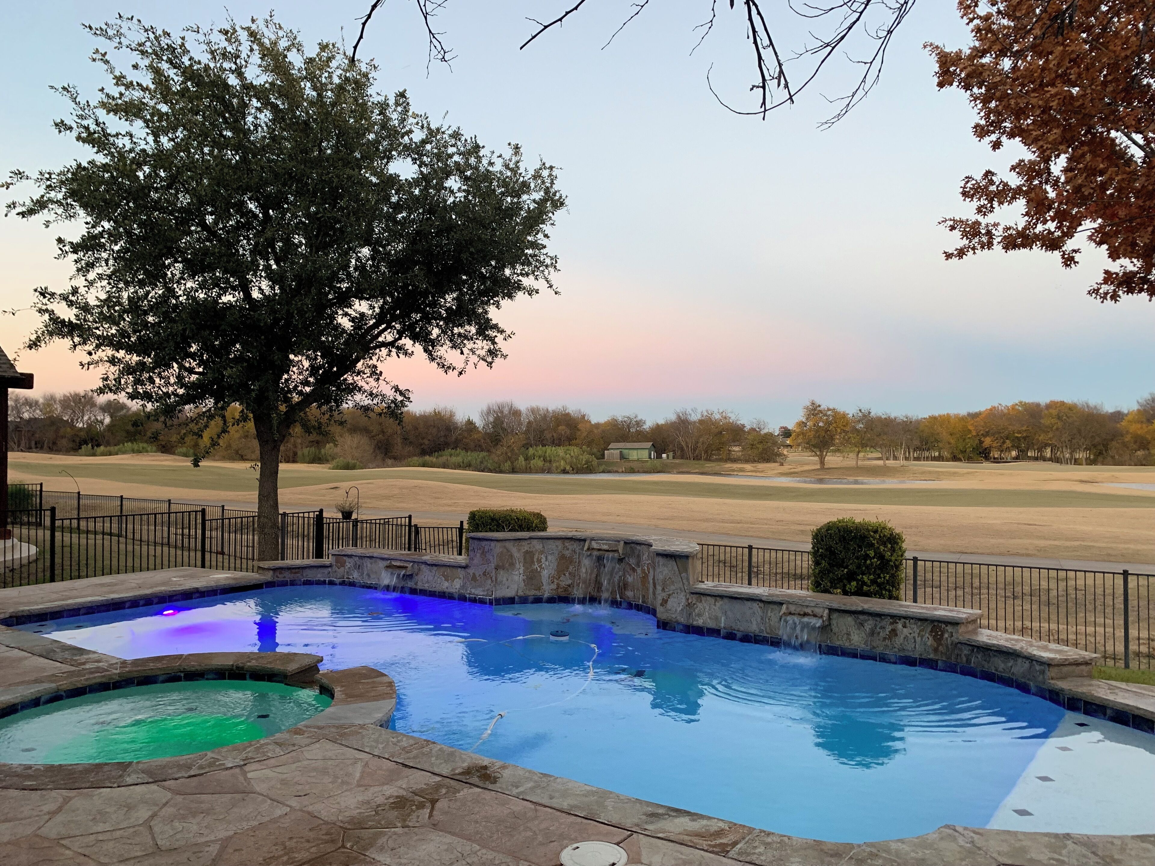 Gorgeous golf course view Home with Private Pool and Hot Tub.