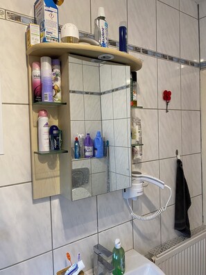 Soap, toilet paper