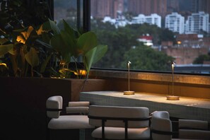 Terrace/patio - Wellcomm Spa & Hotel (Medellín)