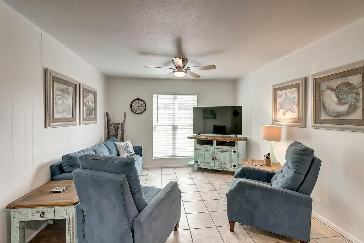 Televisie en een kantoor