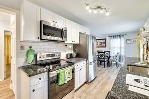 Fridge, microwave, stovetop, dishwasher - 5 Mi to Tobyhanna State Park: Home w/ Game Room! (Tobyhanna)