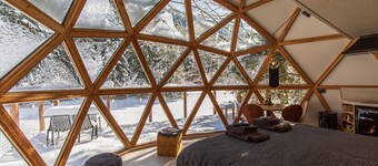 Comfortable panoramic dome in the heart of Vercors