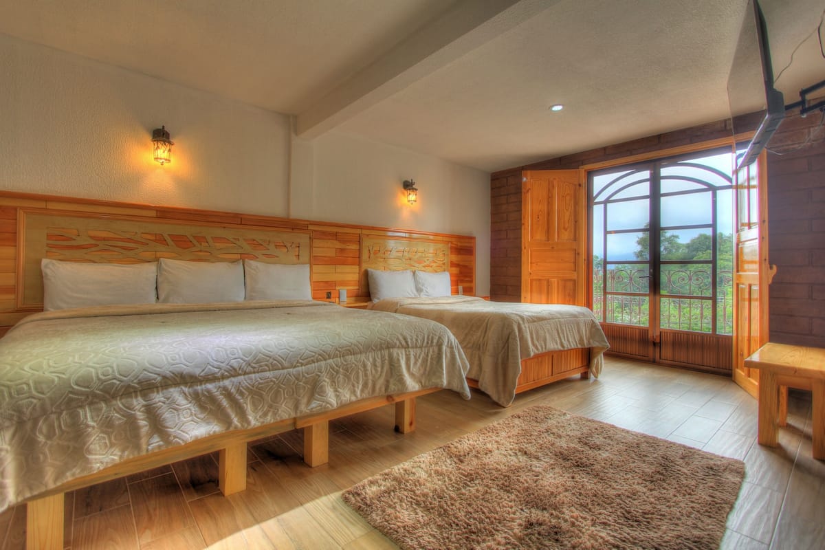 4 habitaciones y ropa de cama de alta calidad