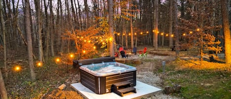 Bain à remous extérieur