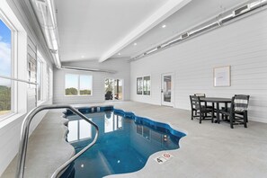 Piscine couverte, piscine chauffée