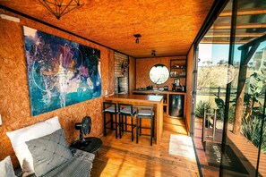 Esphera Fogo com Jacuzzi Externa com Hidromassagem | Lanai - Esphera Glamping - Gravataí - RS (Gravatai)