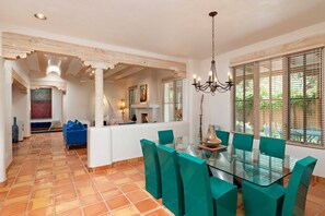 Dining - Quail Run 650 | Fireplace | Private Patio | 2-Car Garage | Golf Course | Pool & Hot Tub (Santa Fe)