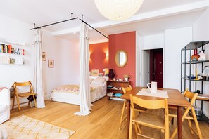 1 Schlafzimmer, Internetzugang, Bettwäsche