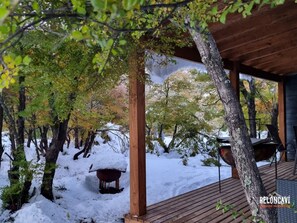 Family Chalet | Terrace/patio - Refugios de Montaña Reloncaví (Pinto)