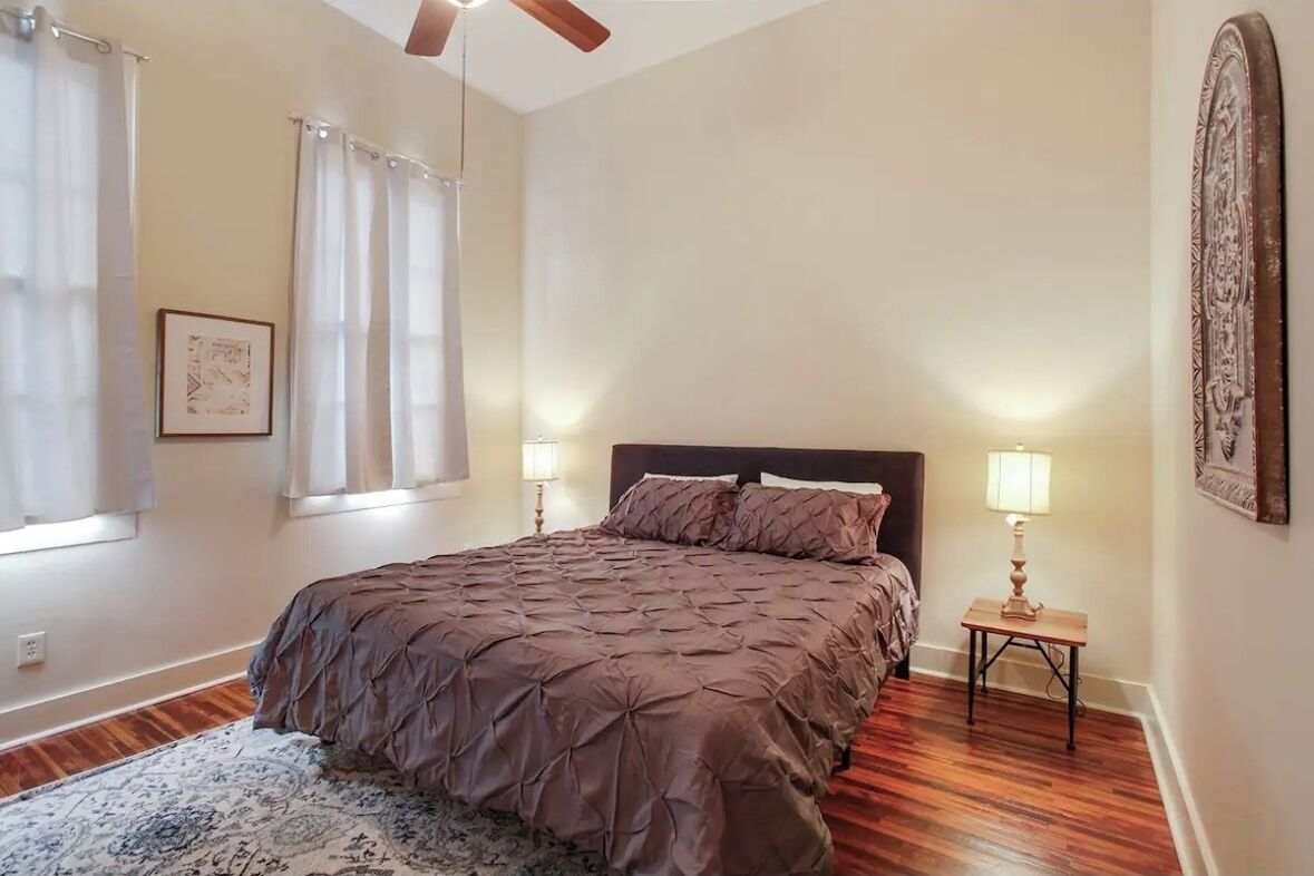 1 chambre, fer et planche à repasser, Wi-Fi, literie fournie