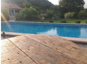 Pool - Rustic room in Skadar lake natural resort 1 (Rijeka Crnojevica,)