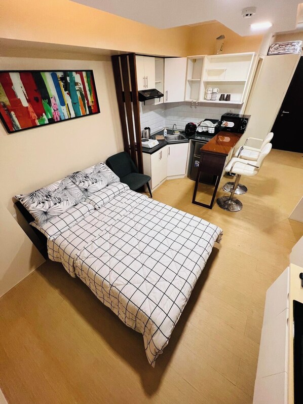 1 chambre, Wi-Fi, draps fournis