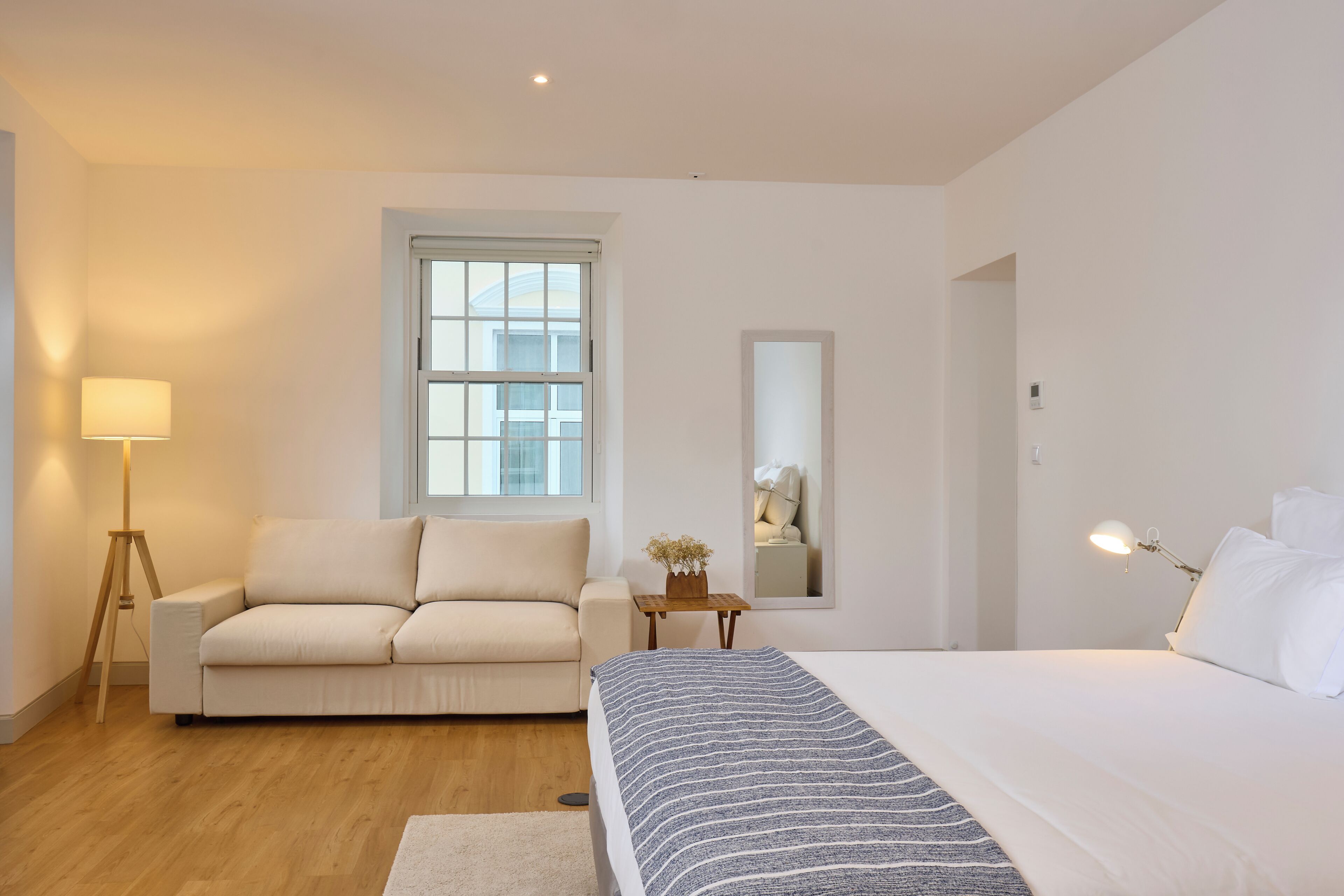 Chambre familiale double ou avec lits jumeaux (13 2ºN) | Literie de qualité, lit avec matelas en mousse à mémoire