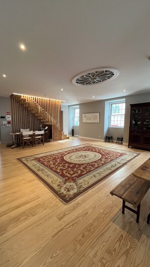 Sitteområde i lobbyen