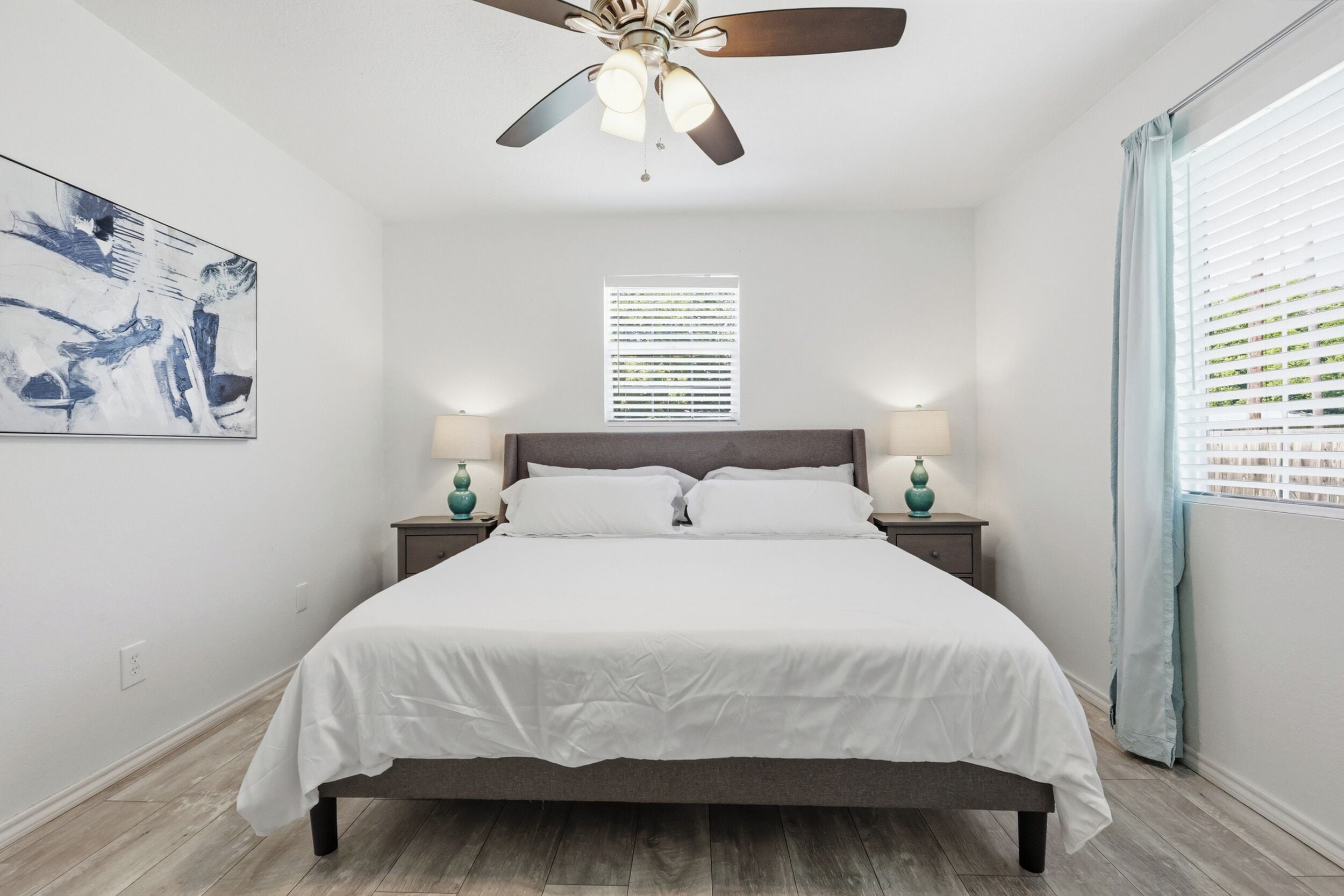 3 bedrooms, iron/ironing board, travel crib, free WiFi