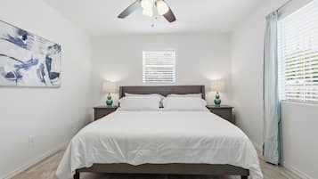 3 bedrooms, iron/ironing board, travel cot, free WiFi