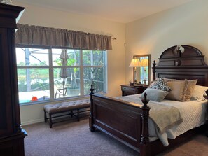 2 bedrooms, desk, iron/ironing board, free WiFi - Luxurious golf home with pool in prestigious Colonial Country Club + Amenities (Fort Myers)