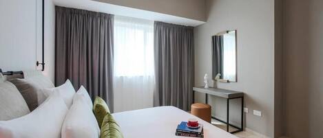 1 chambre, fer et planche Ă repasser, Wi-Fi, literie fournie