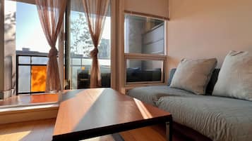 1 slaapkamer, een bureau, gratis wifi, beddengoed
