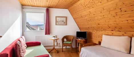 2 Schlafzimmer, BĂŒgeleisen/BĂŒgelbrett, kostenloses WLAN, BettwĂ€sche