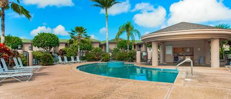 Una piscina climatizada