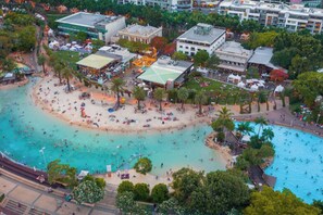 Aerial view - South Bank Central! ~ 2Bed, 2Bath, 1Car, 2Balcony (South Brisbane)