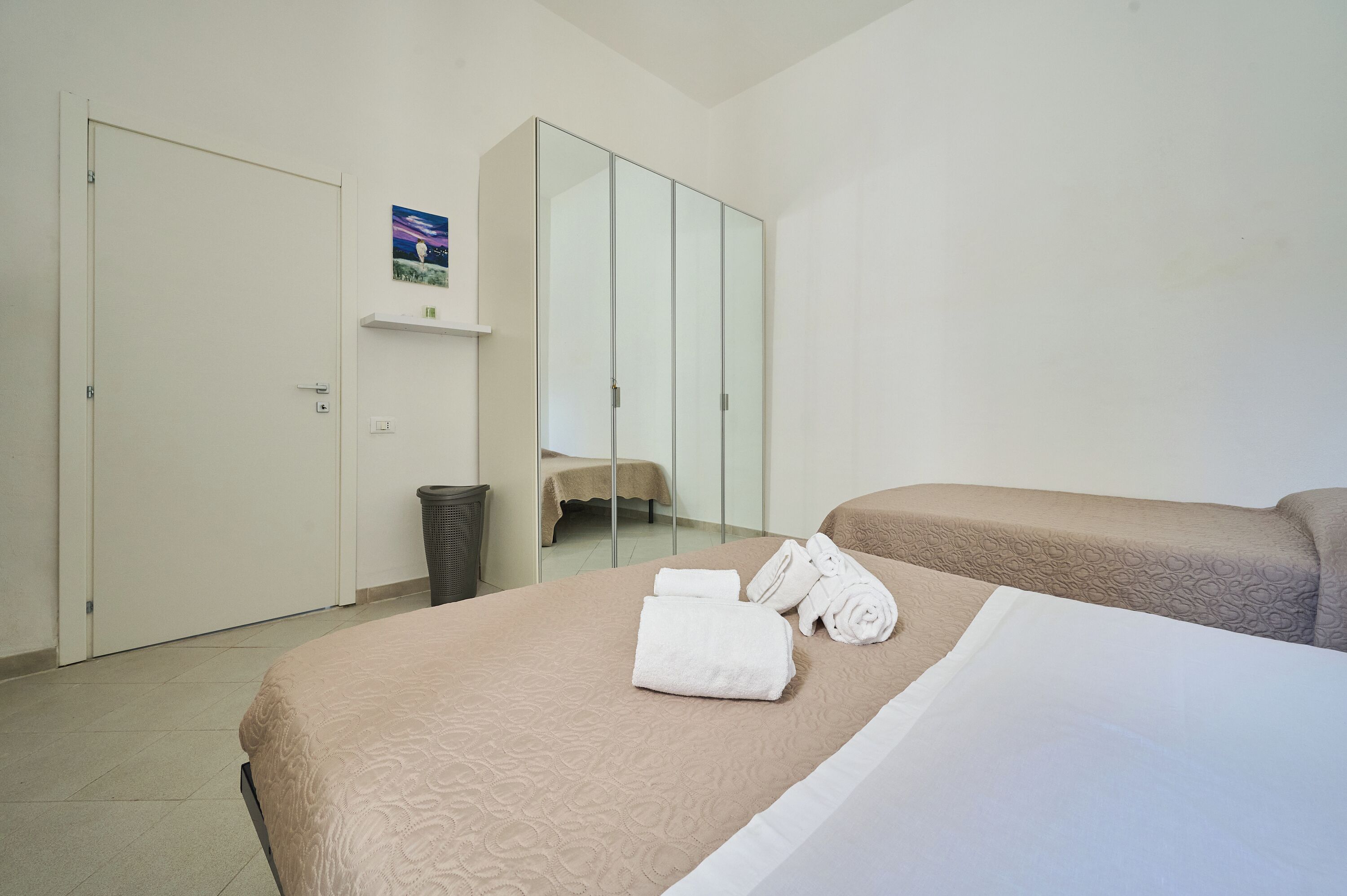 2 camere, Wi-Fi gratuito, lenzuola