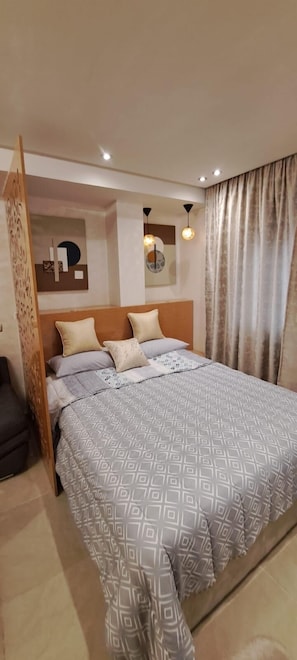 1 bedroom, WiFi, bed sheets, wheelchair access