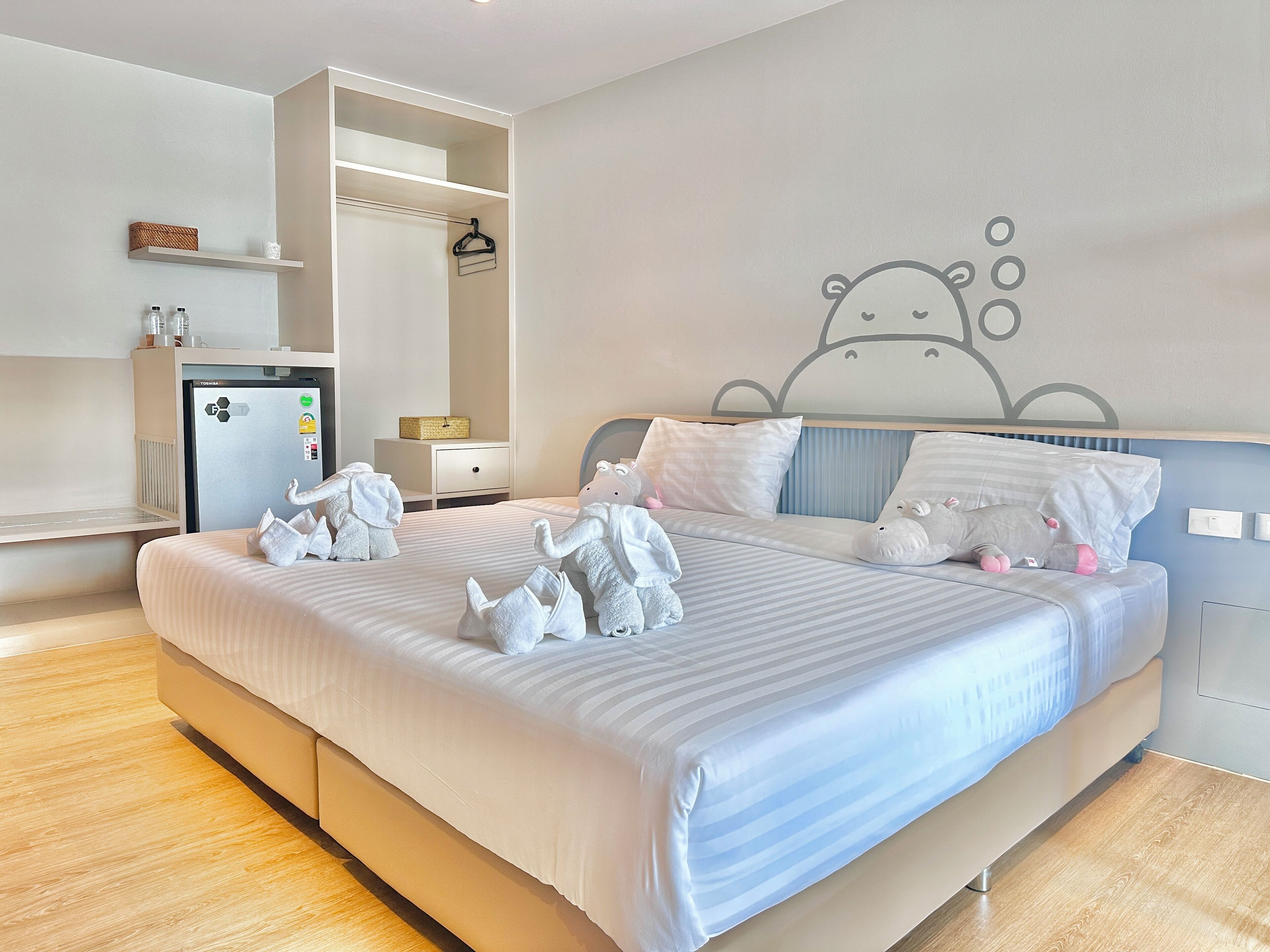 스탠다드 더블룸, 킹사이즈침대 1개 | 객실 내 금고, 책상, 노트북 작업 공간, 무료 WiFi