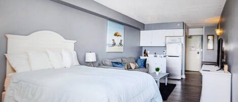 1 chambre, fer et planche à repasser, Wi-Fi, draps fournis