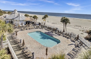 Pool - Oceanfront Grand Pavilion | Two Decks + Panoramic Views in Wild Dunes (Isle of Palms)