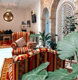 Lobby sitting area - Riad Al Manara  (Essaouira)