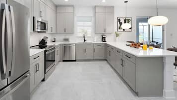6 Bedroom Estate with Pool and Theater | Private kitchen | Full-size fridge, microwave, oven, stovetop