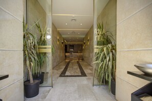 Façade de l’hébergement